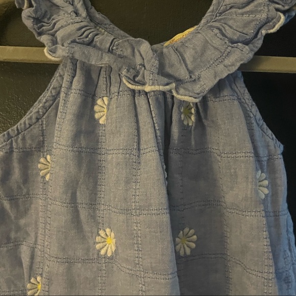 Toddler Girls Cotton Daisy Dress - Picture 3 of 4